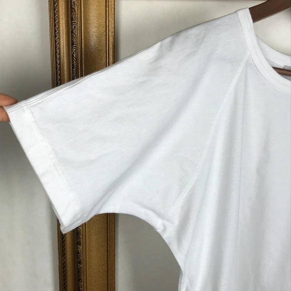 STELLA MCCARTNEY ADIDAS |  white dolman sleeve top - Picture 2 of 7